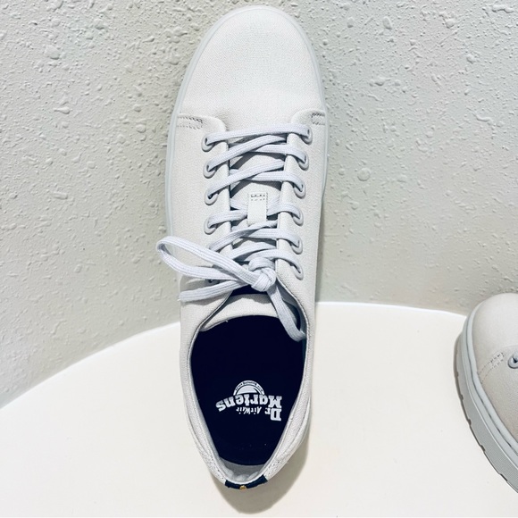 Dr. Martens Unisex Dante Canvas Oatmeal Sneakers Sz W 10 M 9 NEW - Picture 15 of 16
